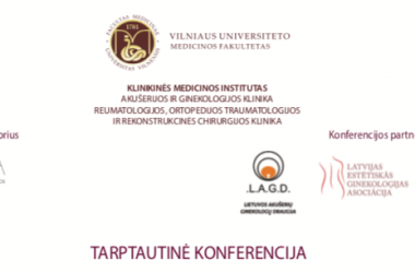 Tarptautinė konferencija „Estetinė ir rekonstrukcinė ginekologija: šiuolaikinės aktualijos"