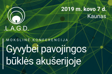 Kauno krašto konferencija „Gyvybei pavojingos būklės akušerijoje"