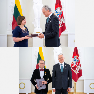 LR Prezidentas įteikė valstybės apdovanojimus už nuopelnus Lietuvai ir jos vardo garsinimą